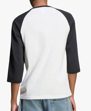 UnisexAdidasMetallica34SleeveGraphicBlackandWhiteCaliT-Shirt