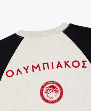 UnisexAimeLeonDorexOlympiacosF.C.2026ColorblockCrewneckSweatshirt