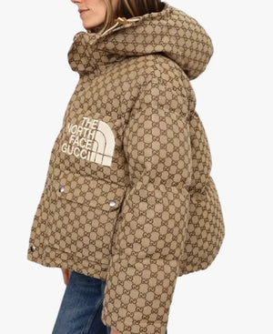 GuccixTheNorthFacePufferJacketKhaki