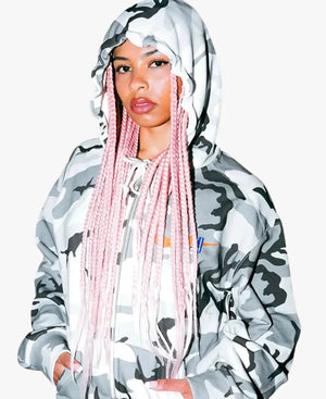 CarharttWIPxNikexSurplusGreyCamoHoodedJacket