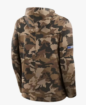 DukeBlueDevils2026MilitarySidelineHoodedCamoT-Shirt
