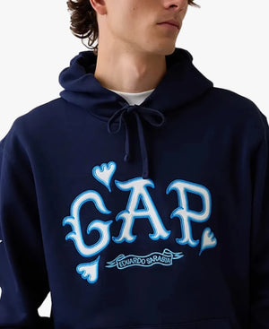 GAPxEduardoSarabiaLogoNavyBlueHoodie