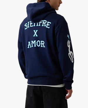 GAPxEduardoSarabia2026HeavyweightLogoNavyBlueHoodie