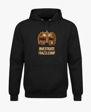 InvestigateFrazzledripMaskGraphicBlackHoodie