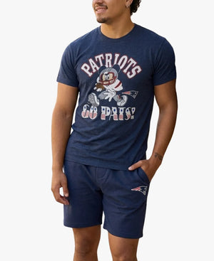 NikeNewEnglandPatriotsxMickeyMouseHomageNavyBlueT-Shirt