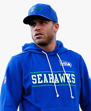 NikeSeattleSeahawksCooperKupp2026RoyalBlueStandardIssueSidelineAltHoodie