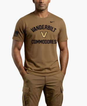 UnisexNikeVanderbiltCommodoresMilitaryAppreciationDri-FITCollegeT-Shirt
