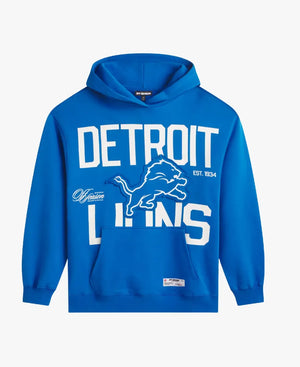 OffSeasonDetroitLionsBlueOversizedHoodie
