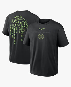 OregonDucksOriginofSpeedMax90T-ShirtinBlack