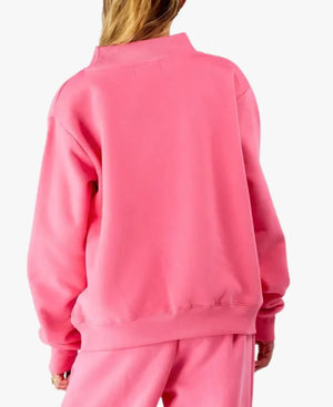 ParkeVarsityPinkMockneck