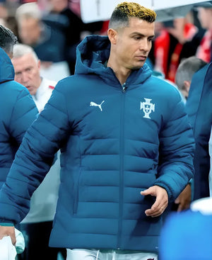 UEFANationalLeagueCristianoRonaldoPortugalPufferJacket