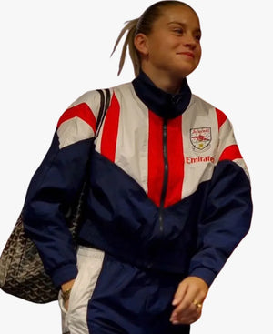 202627SelinaCerciArsenalAdidasEQTMulti-ColorFull-ZipTrackJacket