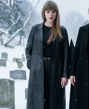 TaylorSwiftPatientZeroLeatherCoatinBlack