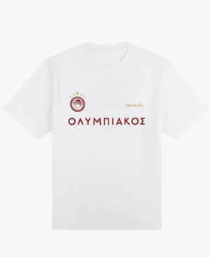 AimeLeonDorexOlympiacosF.C.SouvenirWhiteT-Shirt