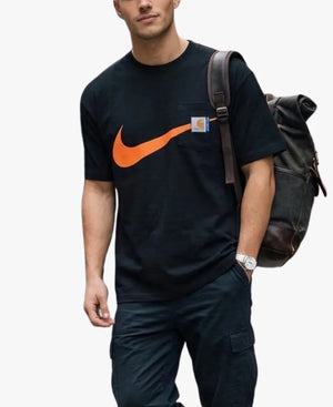 CarharttWIPxNikexSURPLUSBlackT-Shirt