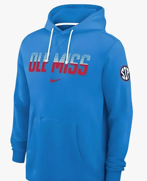 NikeUniversityofMississippi2026SidelineFleeceHoodie