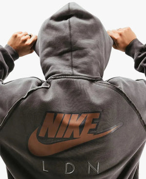 UnisexNikexJordanFlightLondonDarkGreyHoodie