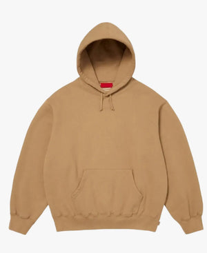 SupremeAppliqueBrownHoodedSweatshirt