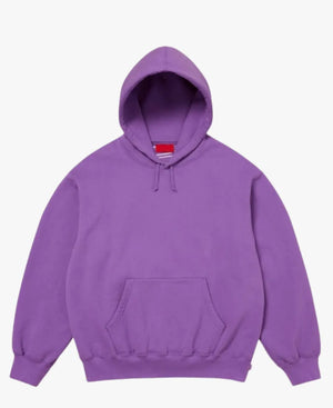SupremeAppliquePurpleHoodedSweatshirt