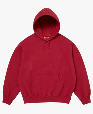 SupremeAppliqueRedHoodedSweatshirt