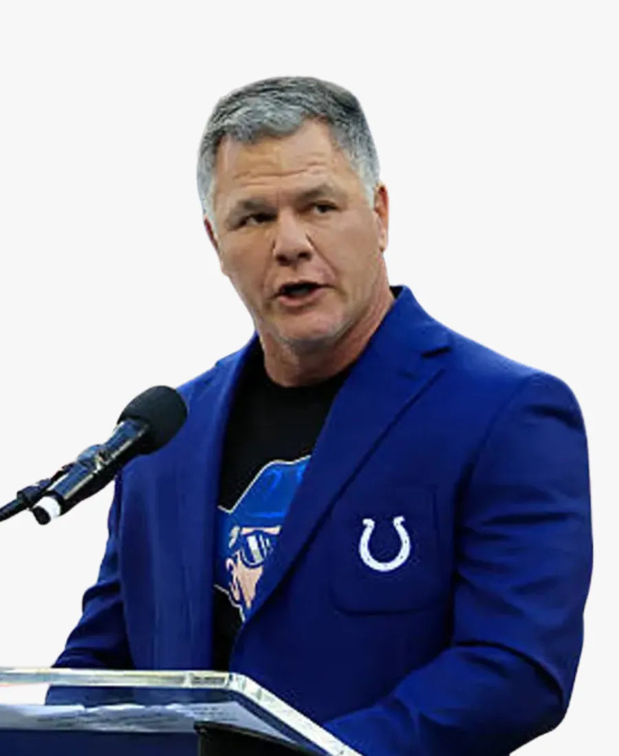 UnisexIndianapolisColtsRingofHonorAdamVinatieriBlueBlazer