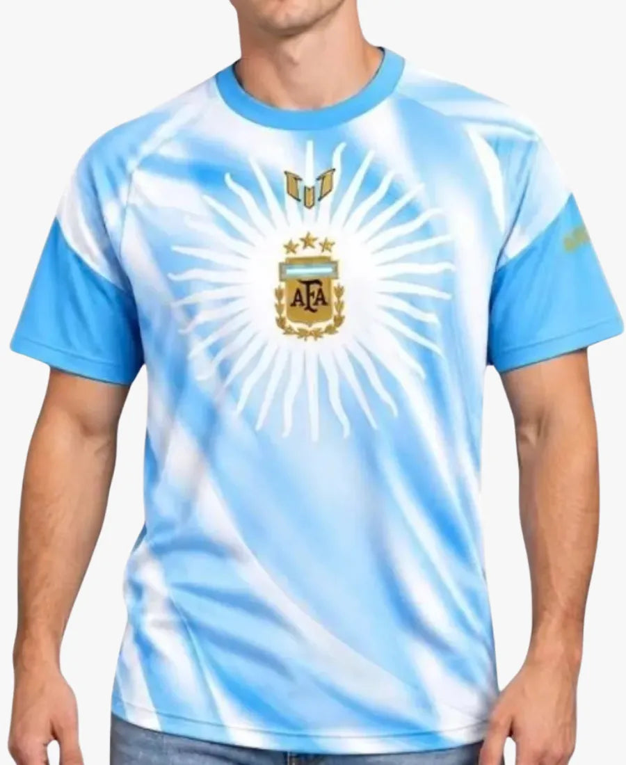 AdidasArgentinaMessiFarewellPre-MatchBlueJersey