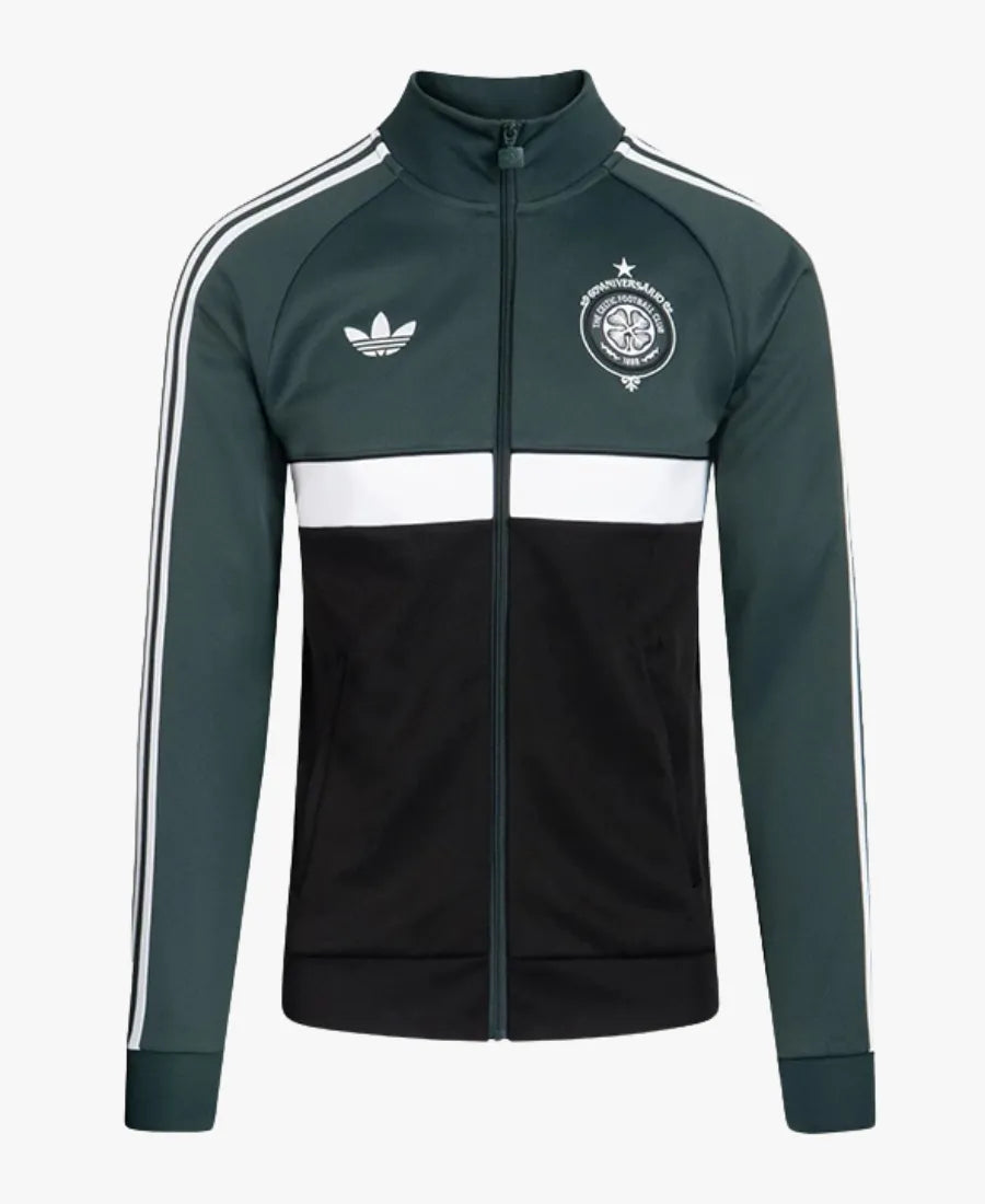 AdidasFCBostonCelticsFull-ZipDarkGreenTrackJacket