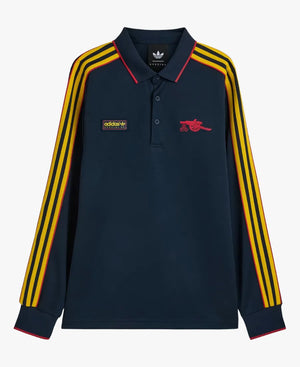 AdidasSPZLxArsenalF.C.PoloShirtInNavyBlue
