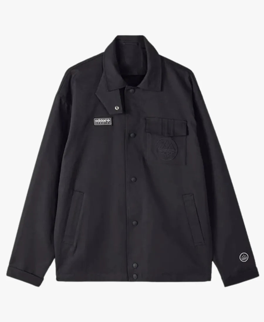 AdidasWingroveIISPZLJacketinBlack