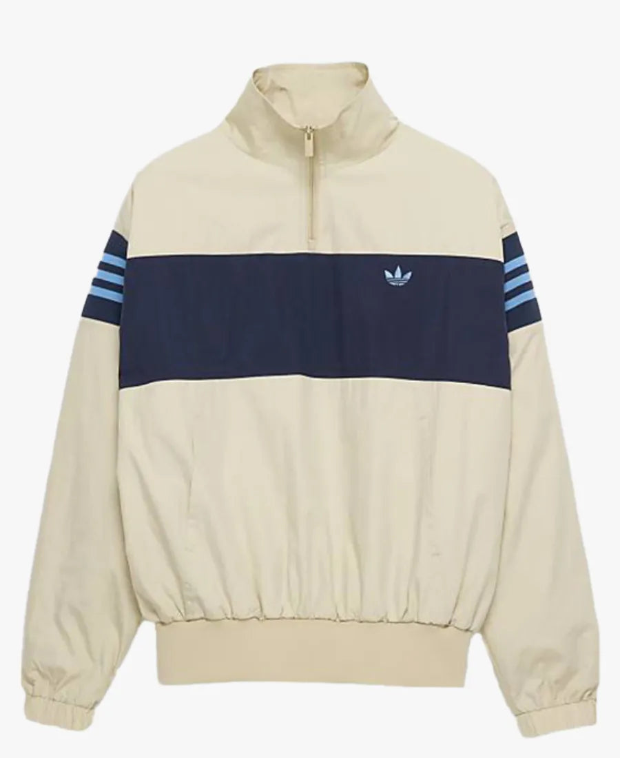 AdidasxASOSColor-BlockOverheadHalfZipTrackJacket
