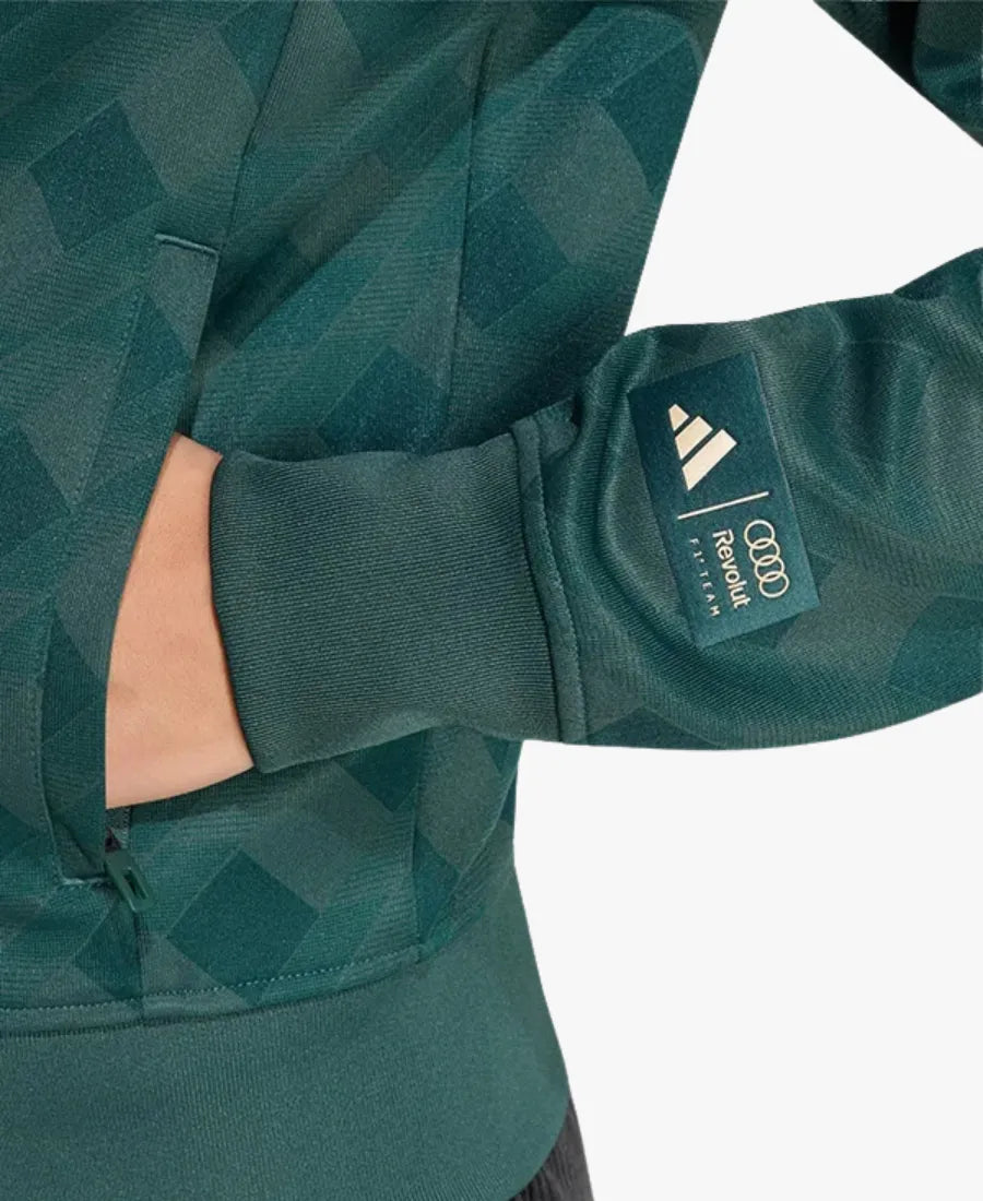AdidasxAudiRevolutF1Team2026SampaSoulGreenZipUpTrackJacket