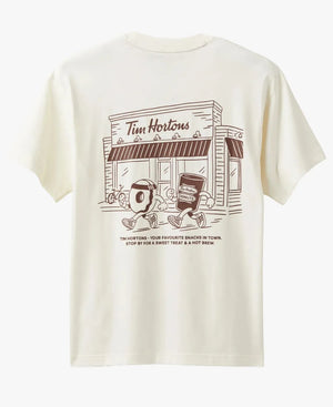 UnisexAdidasxTimHortons2026WhitePulloverGraphicT-Shirt