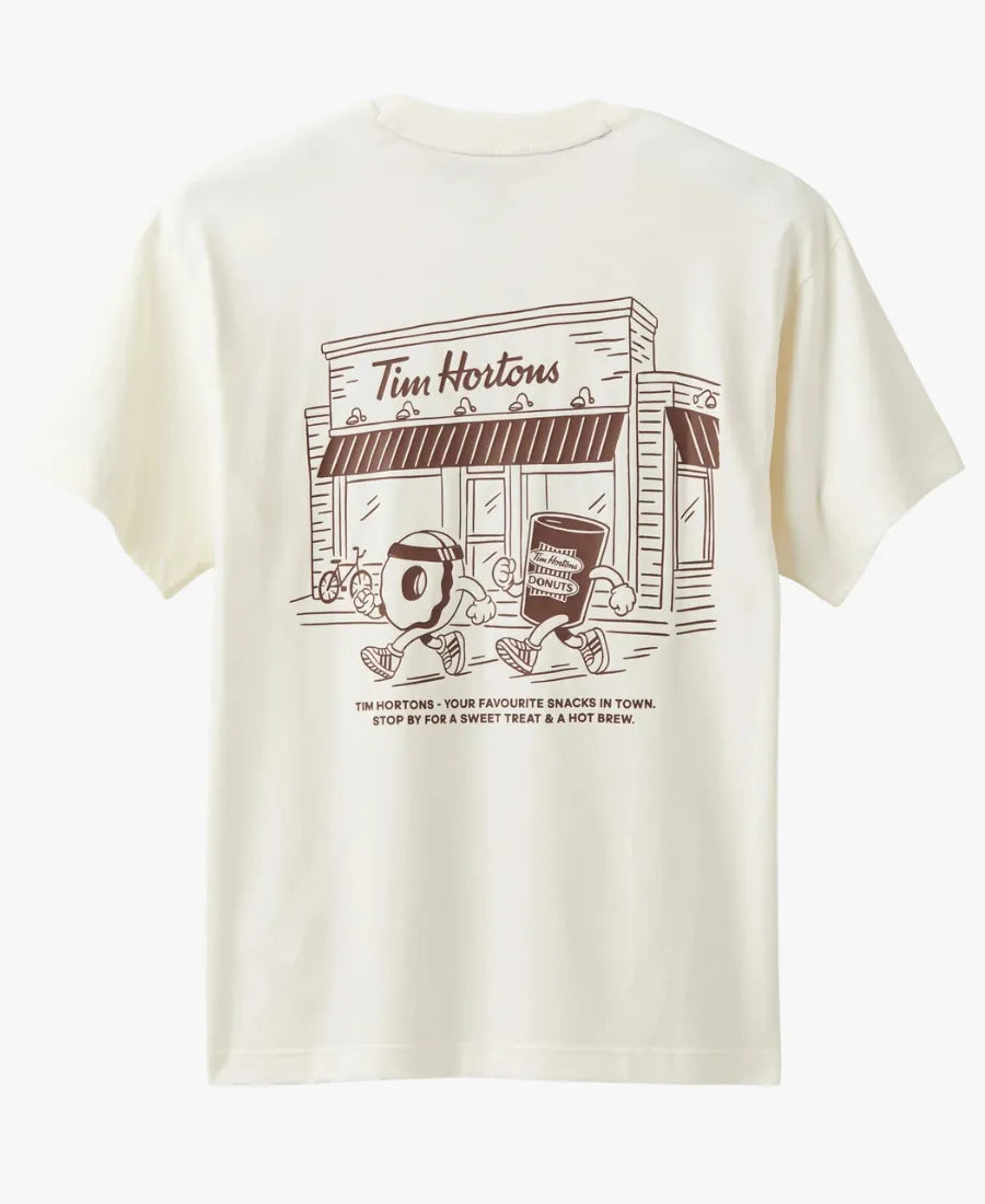 UnisexAdidasxTimHortons2026WhitePulloverGraphicT-Shirt