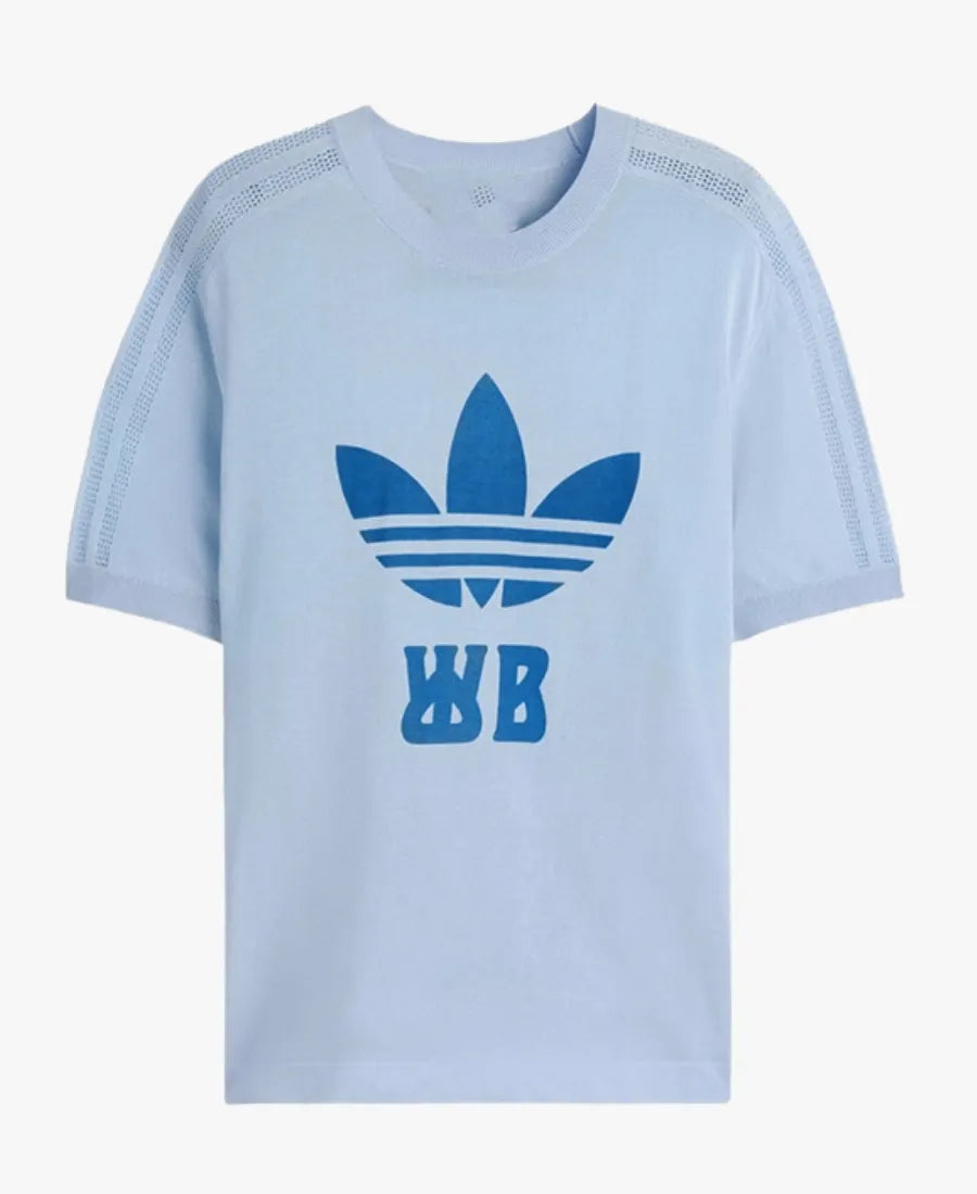 AdidasxWalesBonnerKnitBlueT-Shirt