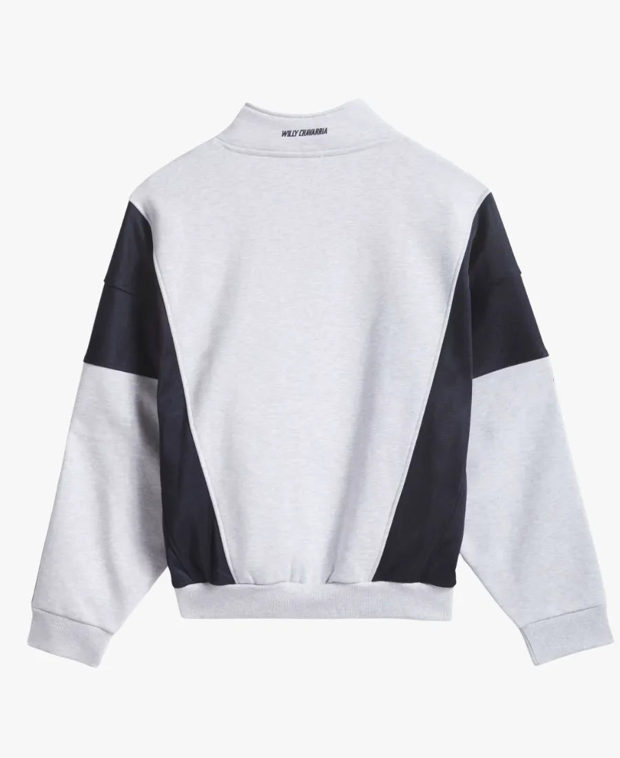 AdidasxWillyChavarriaWatsonvilleMockneckGreySweatshirt
