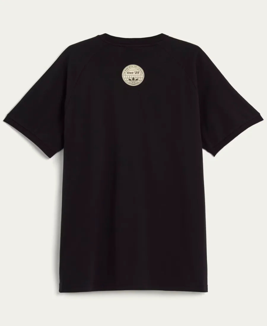 AdidasxOasisTour3-StripesBlackT-Shirt