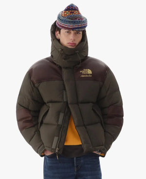 AimeLeonDorexTheNorthFaceBaltoroOliveGreenHoodedJacket