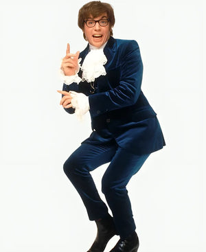 MikeMyersAustinPowerBlueVelvetSuit