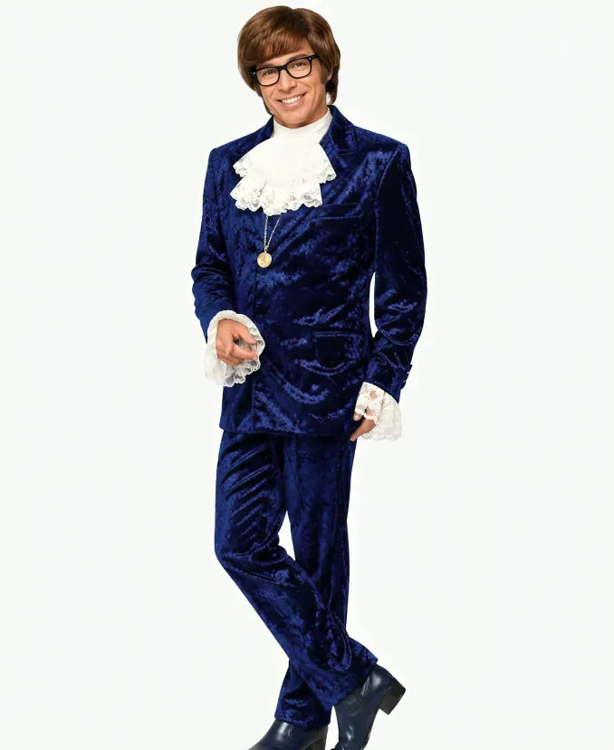AustinPowerVelvetSuitinBlue
