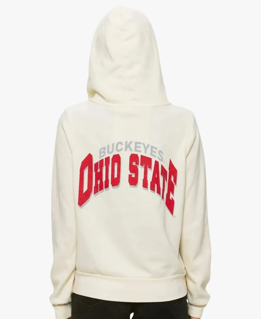 UnisexCollegeTour2026AviatorNationxOhioStateUniversityWhite5-StarFleeceZipHoodie