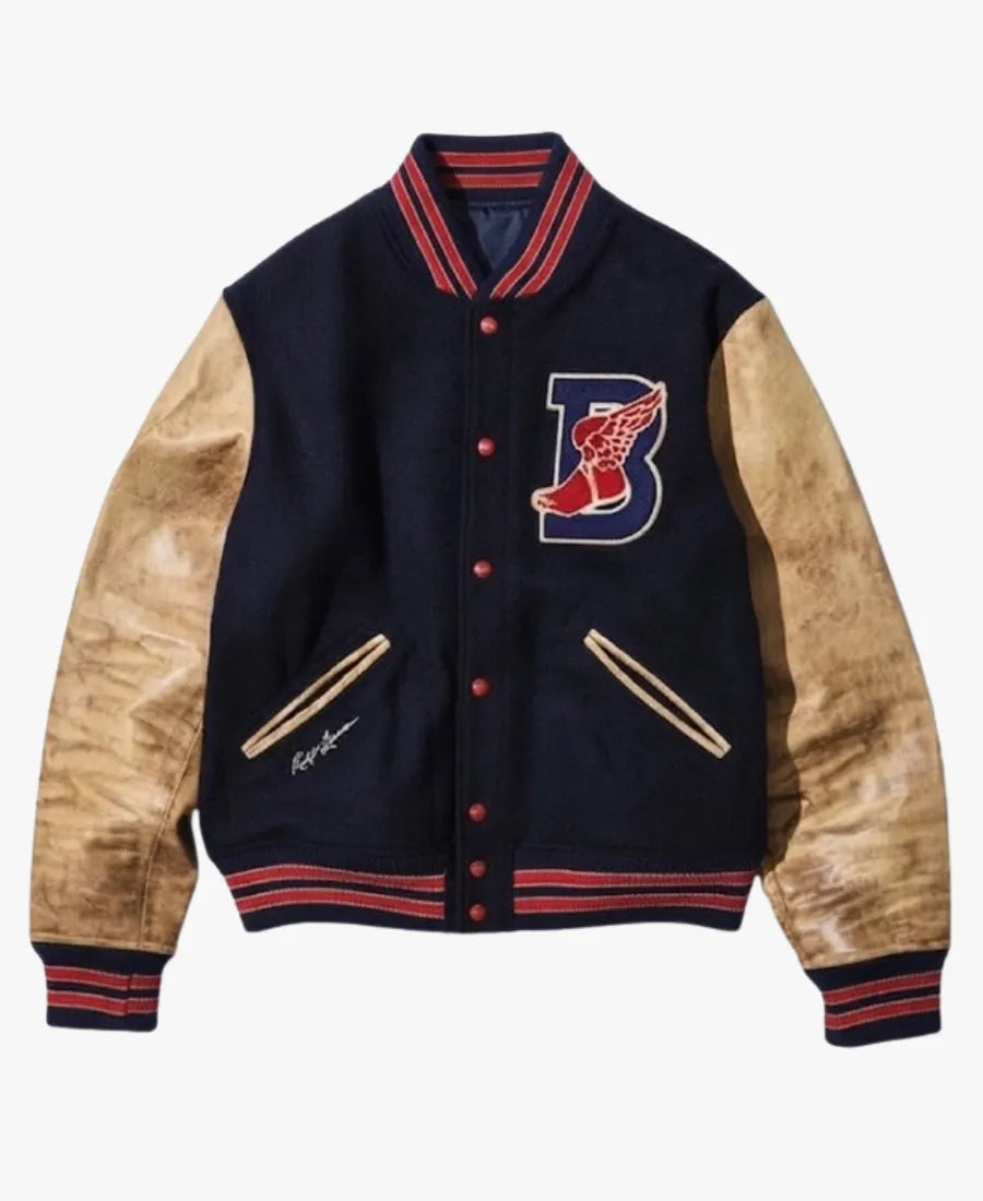BeamsxPoloRalphLaurenVarsityJacket