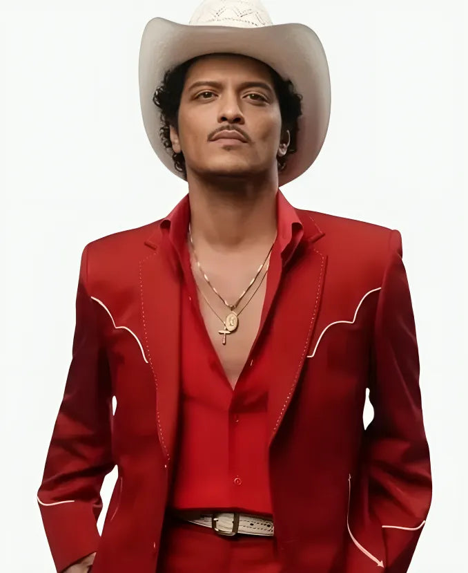 BrunoRiskItAllWesternStyleSuitinRed