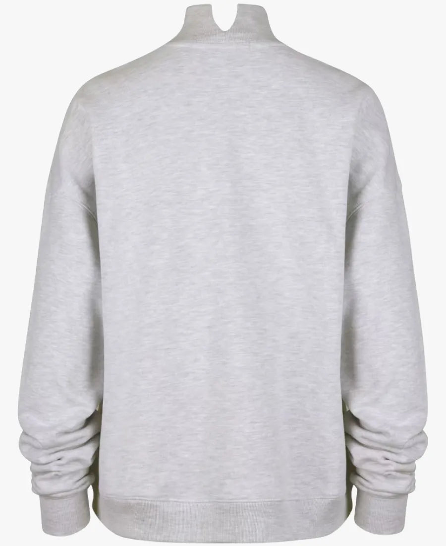 BuffaloBillsMockNeckGreySweatshirt