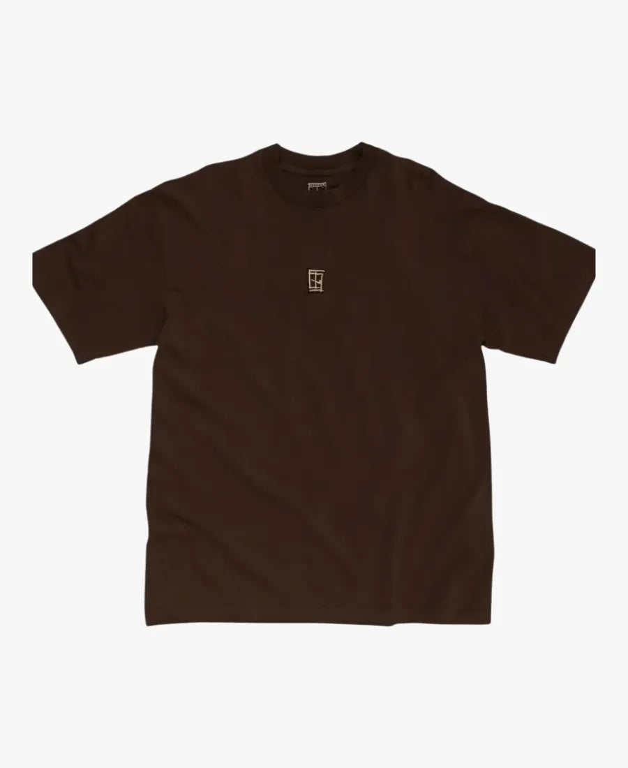 CJxNikeCourtLogoT-ShirtinBrown