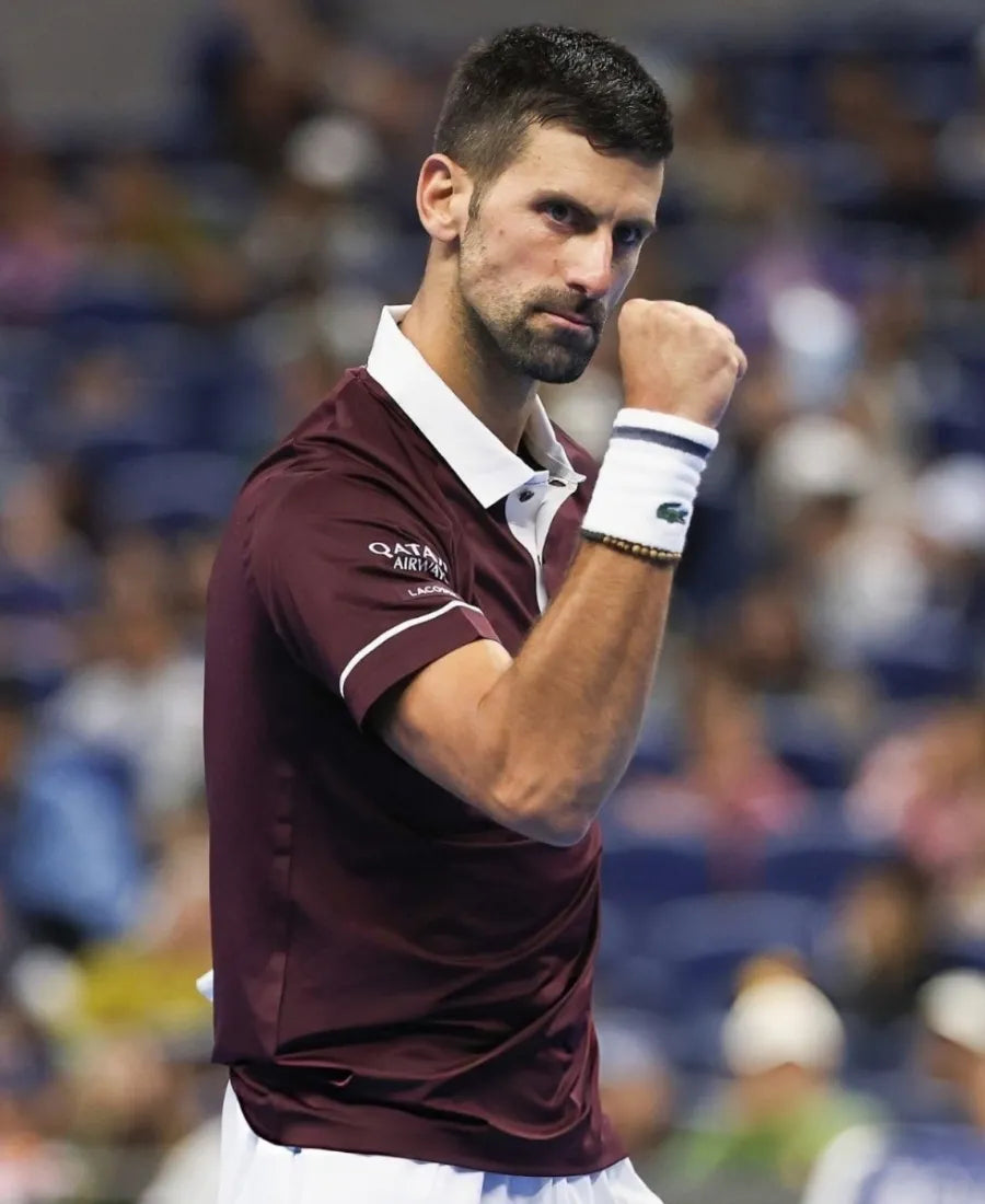 NovakDjokovic2026ChinaOpenPoloShirtinMaroon