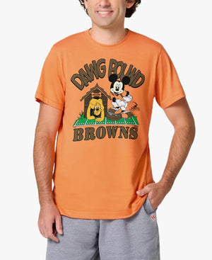 UnisexClevelandBrownsxMickeyMouse2026HomageTri-BlendT-Shirt