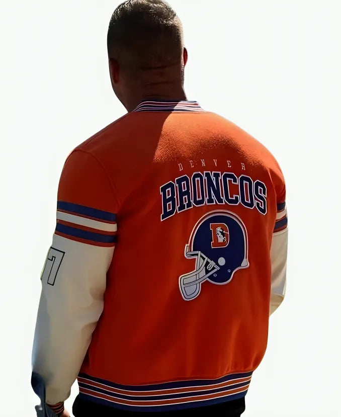DenverBroncosTimTebowOrange_WhiteVarsityJacket