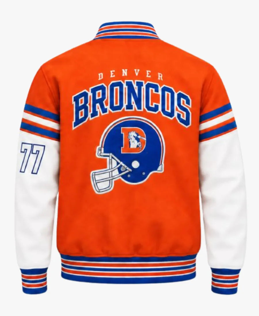 DenverBroncos2026TimTebowOrange_amp_WhiteWoolVarsityJacket