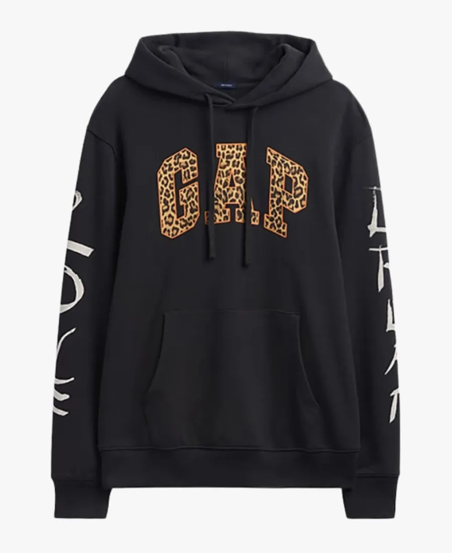 GAPxComeTees2026HeavyweightLogoBlackHoodie