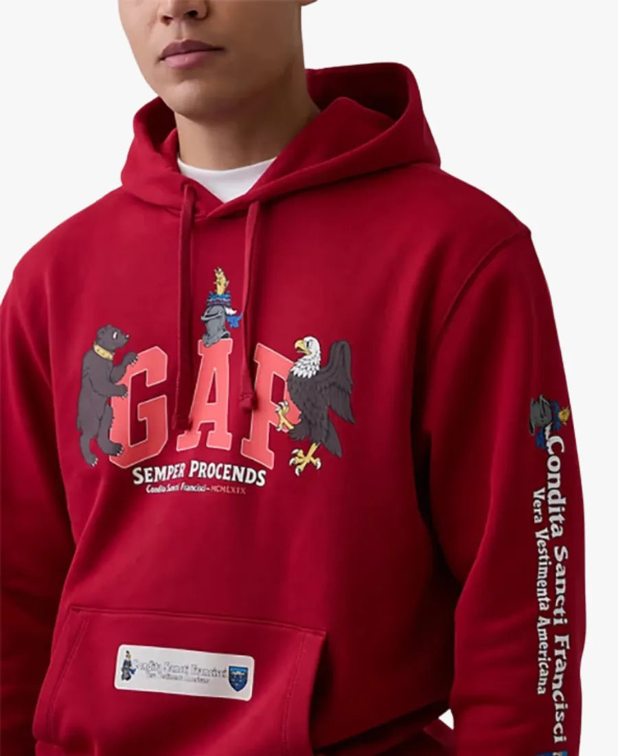 GAPxEdwardCrutchley2026HeavyweightLogoFleeceHoodie